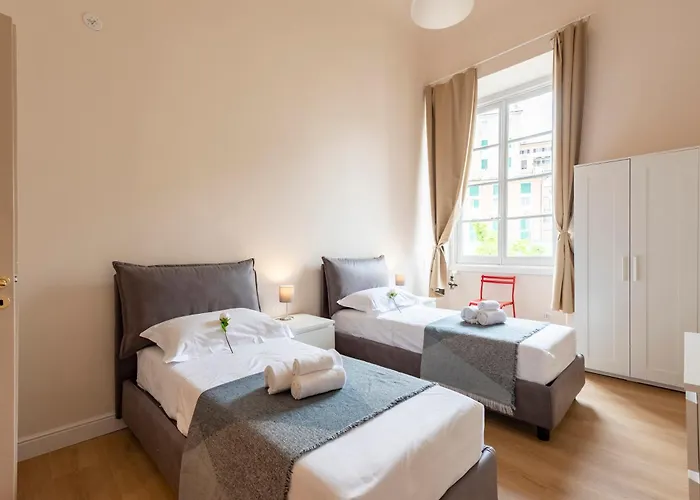Wonderful Flat - Historic Center - Happy 아파트 제노바